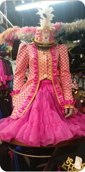 Bright carnival dress